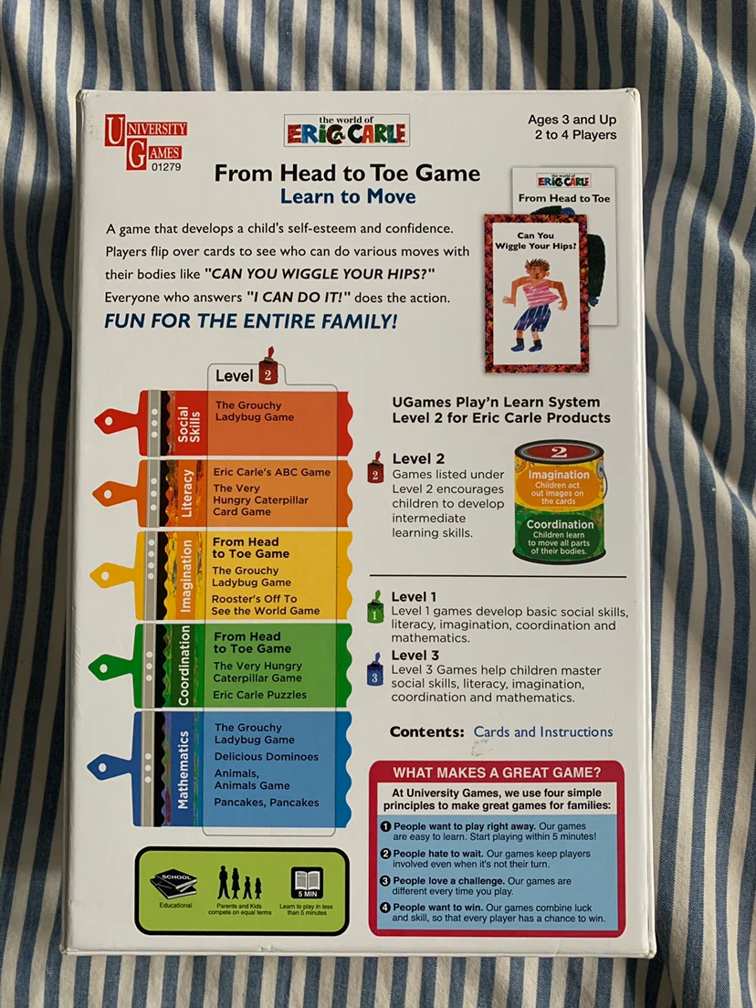 The World of Eric Carle From Head to Toe Game Learn to Move - photo 2