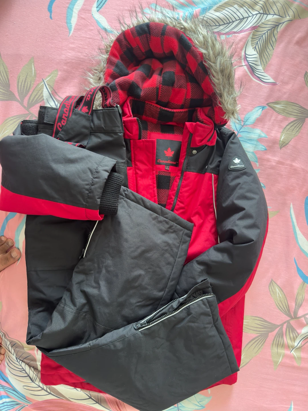 Canadian Kids Winter Snowsuit Set - photo 4