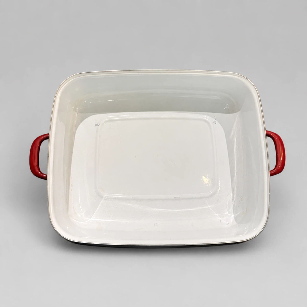 KitchenAid Enamel Double Roaster with Lid and Rack - photo 3