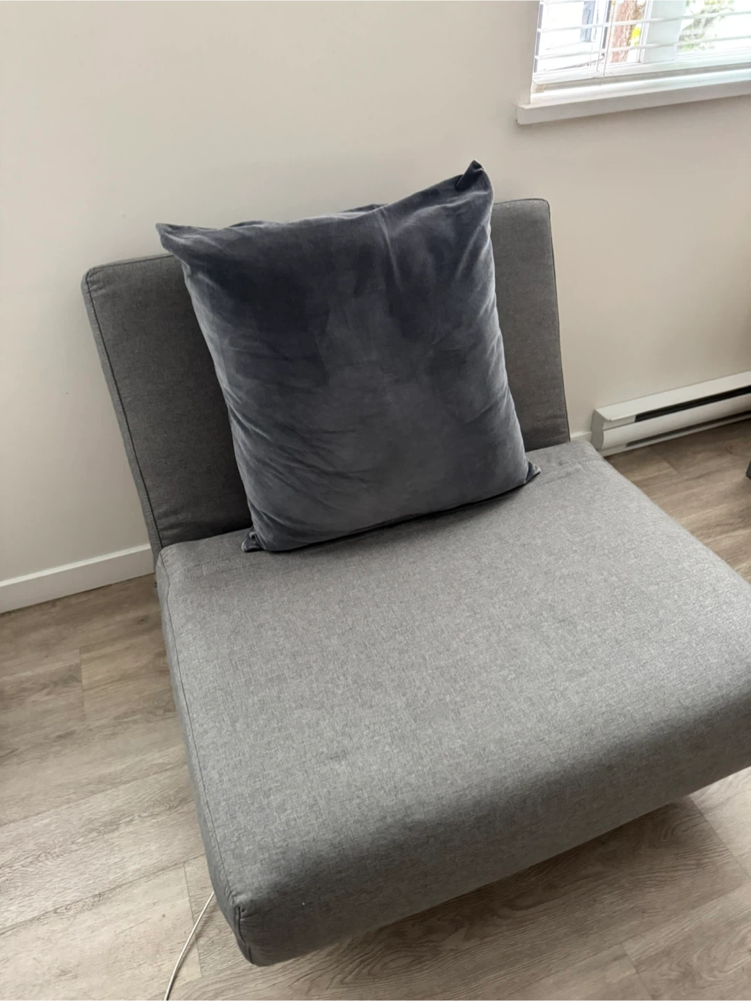 Grey Convertible Daybed Chair - photo 2