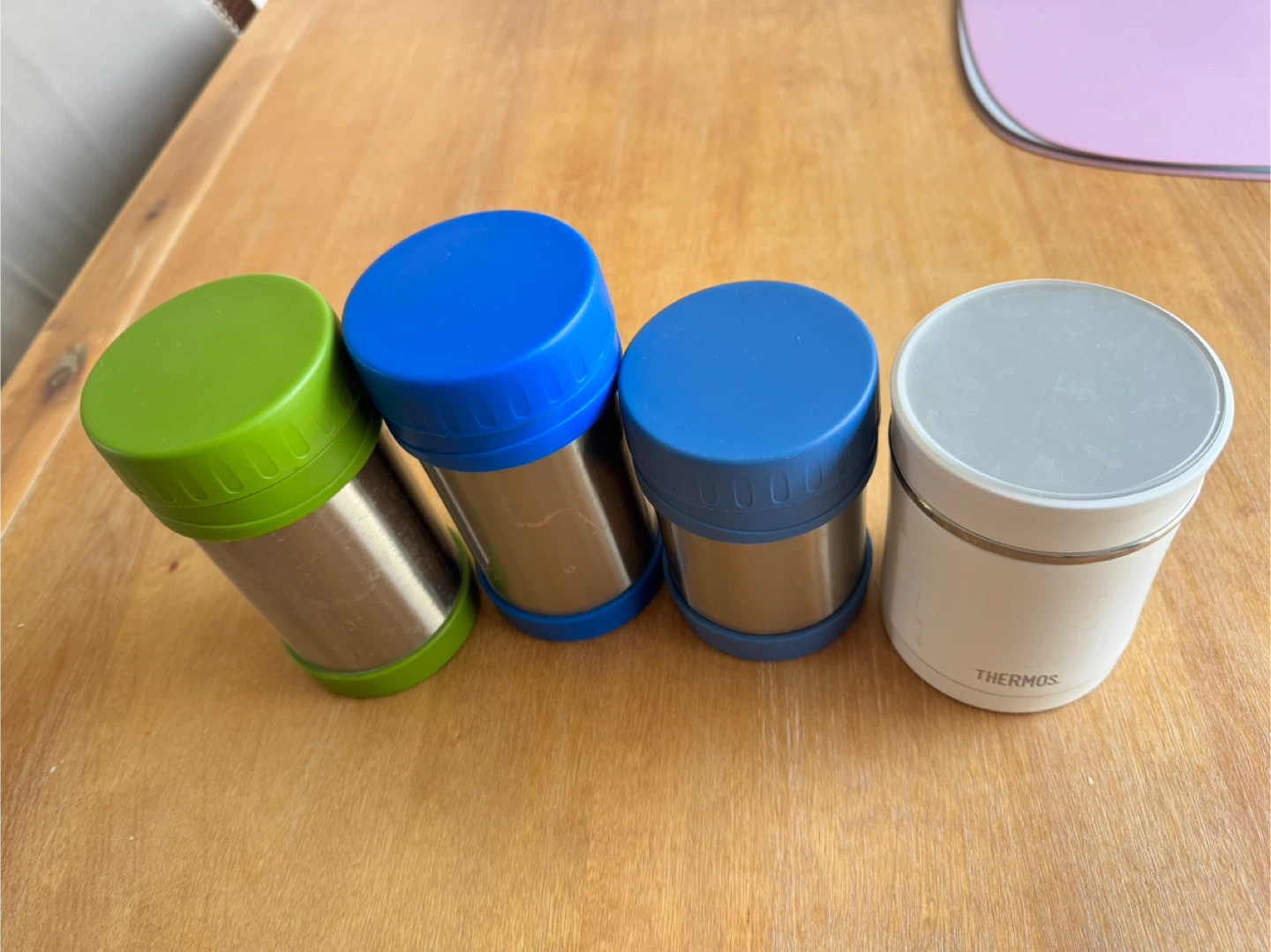 Thermos Stainless Steel Food Jars - Set of 4