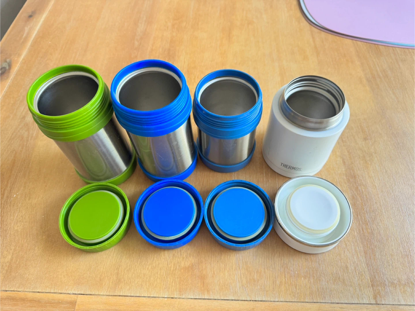 Thermos Stainless Steel Food Jars - Set of 4 - photo 2
