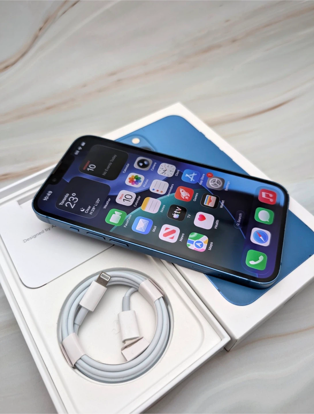 Apple iPhone 13 Blue - photo 2