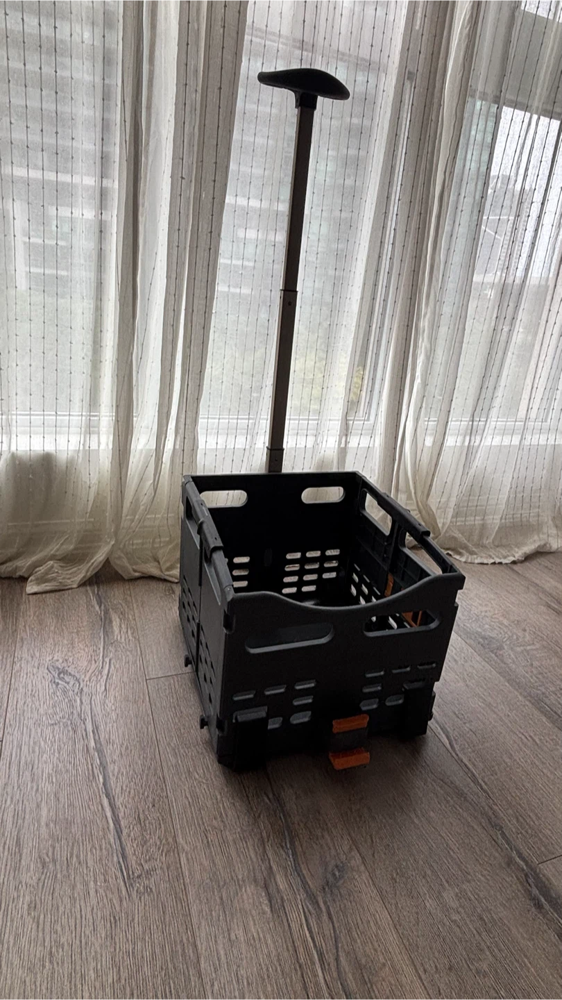 Bike Folding Rolling Cart with Handle