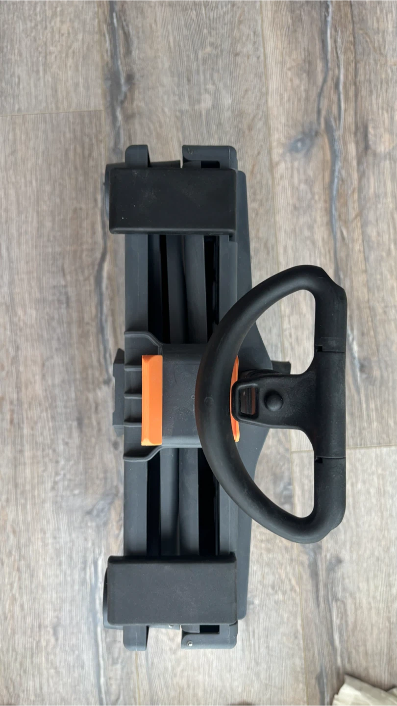 Bike Folding Rolling Cart with Handle - photo 2