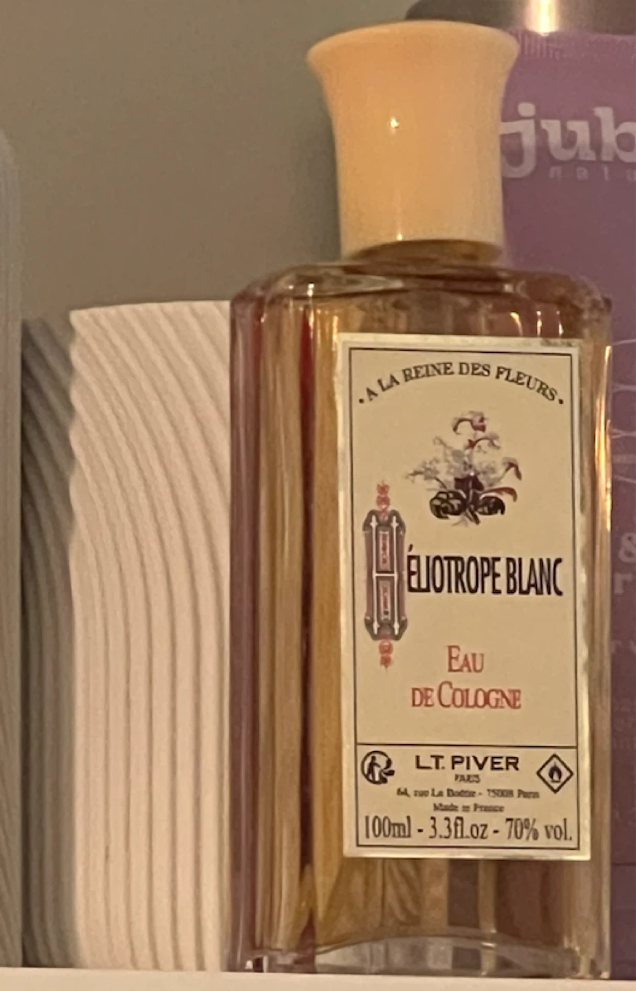 L.T. Piver Heliotrope Blanc Eau de Cologne 100ml