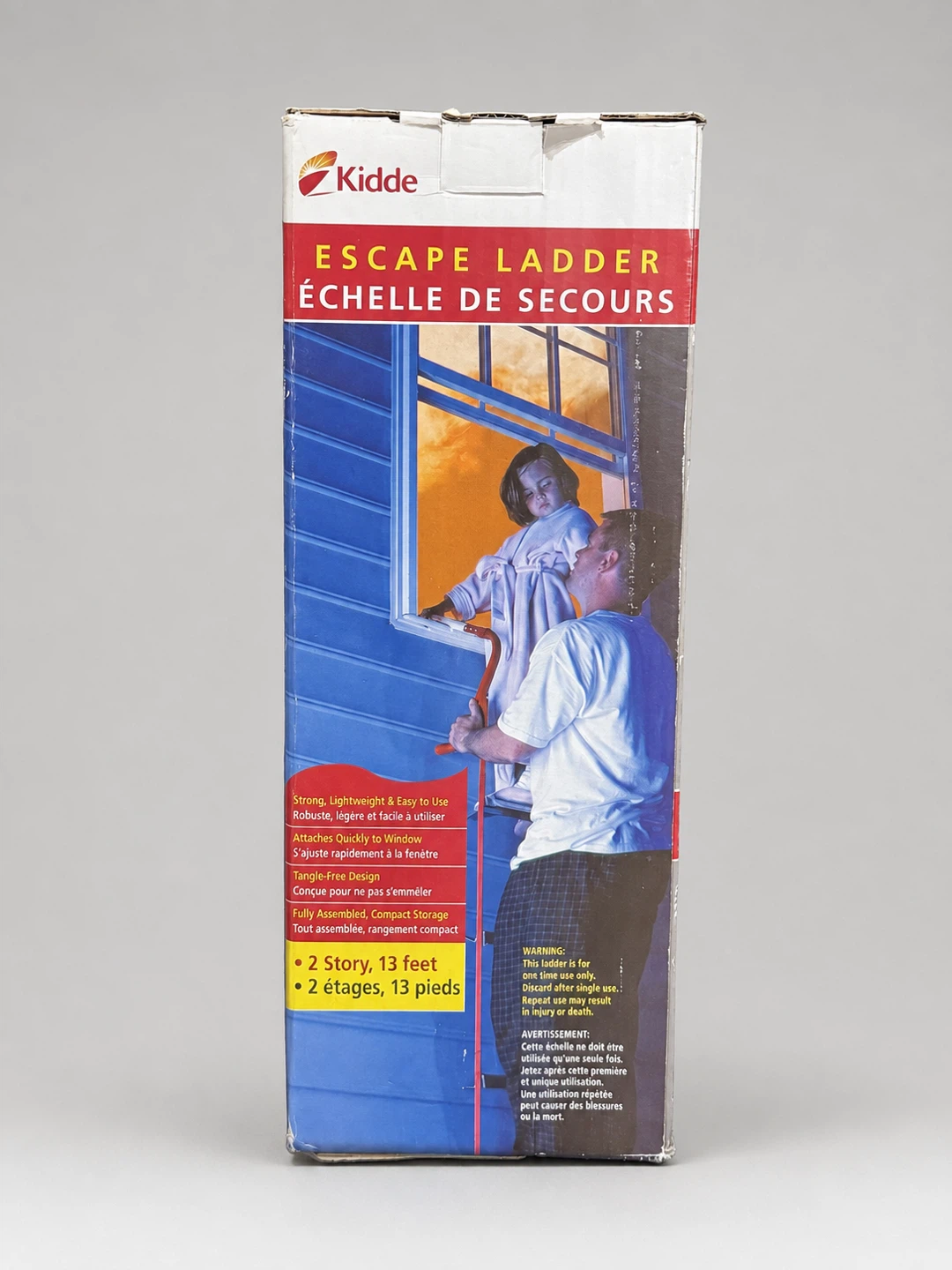 New Kidde 2-Storey Fire Escape Ladder – 13 ft