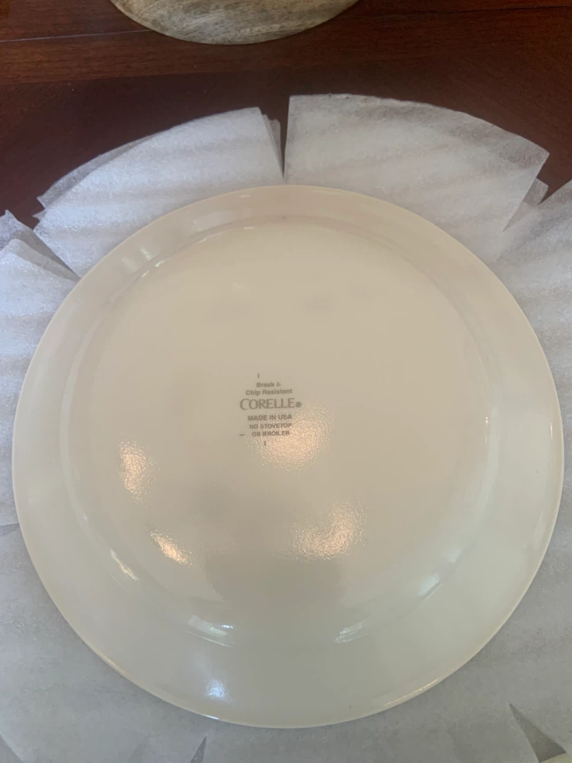 CORELLE HEIRLOOM BLOOM SET OF 4 VINTAGE DESERT PLATES•7 1/4” - photo 5