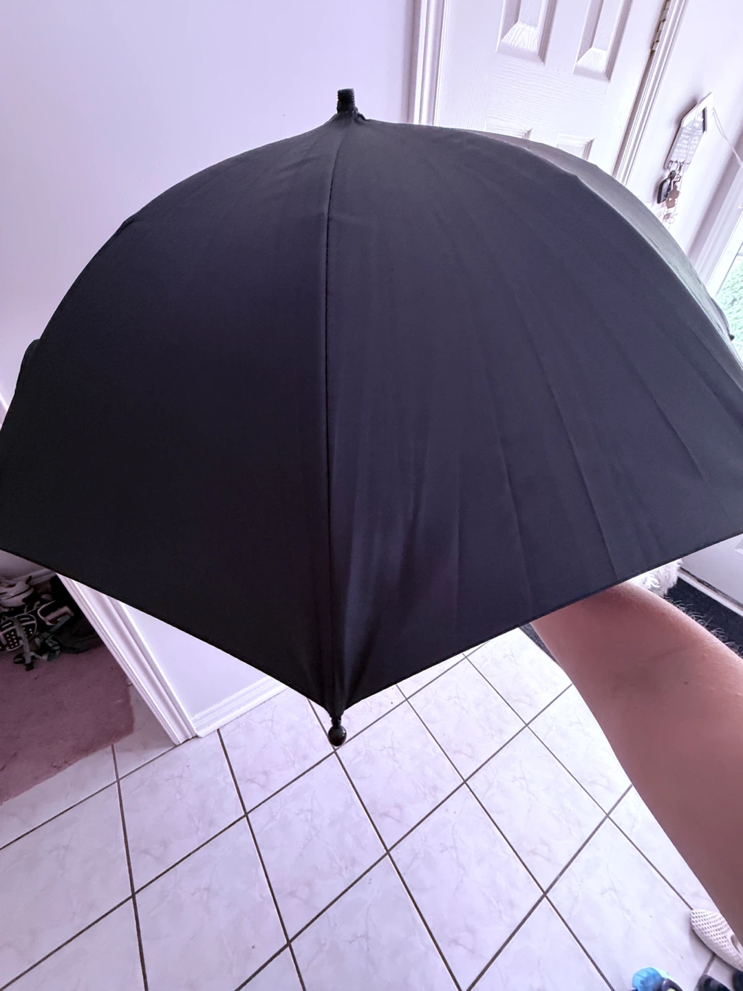 Black Umbrella with Stroller Clip - photo 5