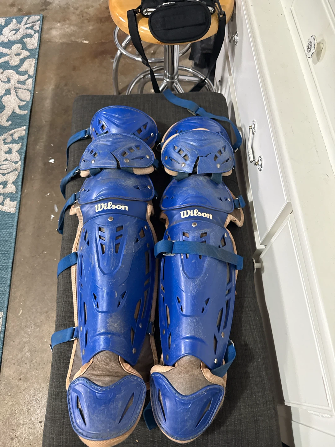 Wilson Catcher's leg guards.