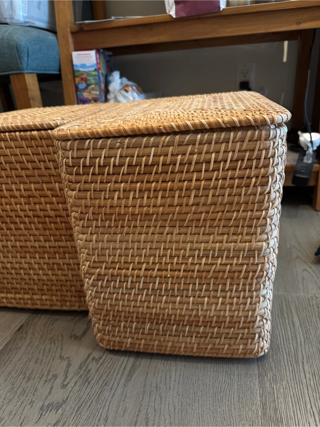 Woven Storage Baskets with Lids - photo 2