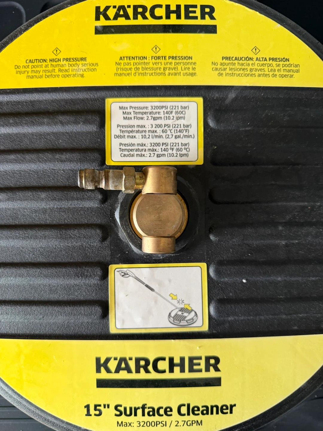 Kärcher 15" Surface Cleaner - photo 2