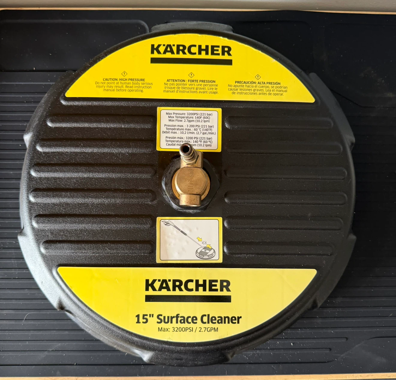 Kärcher 15" Surface Cleaner - photo 4