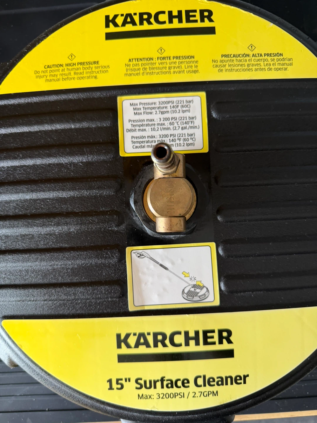 Kärcher 15" Surface Cleaner - photo 5
