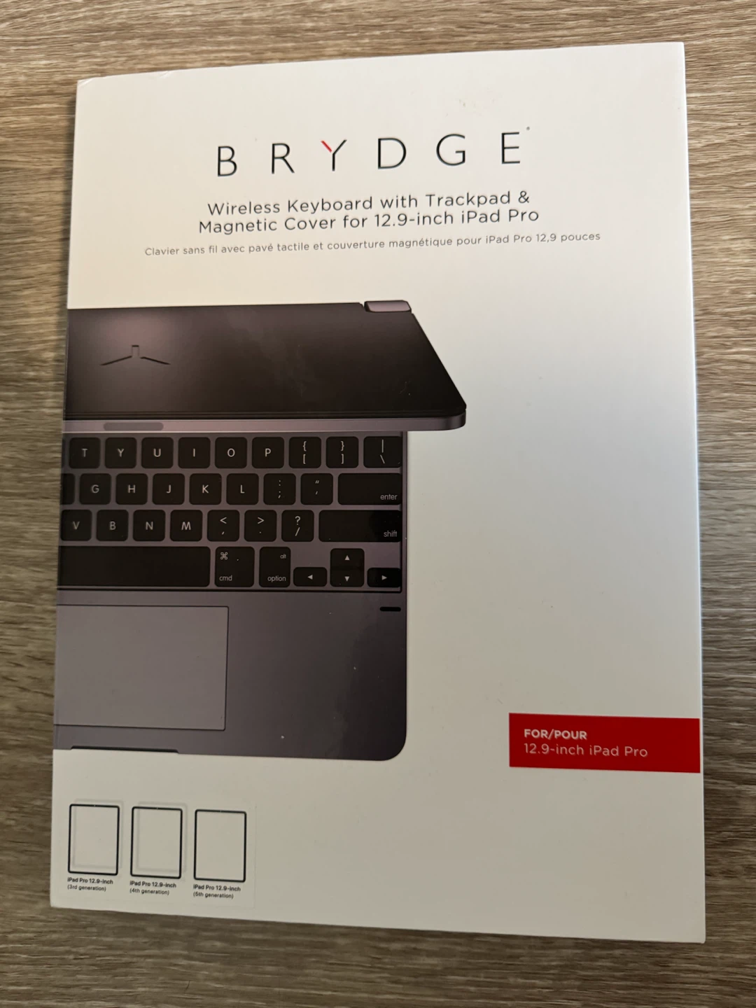 Brydge Wireless Keyboard with Trackpad for 12.9-inch iPad Pro - photo 3