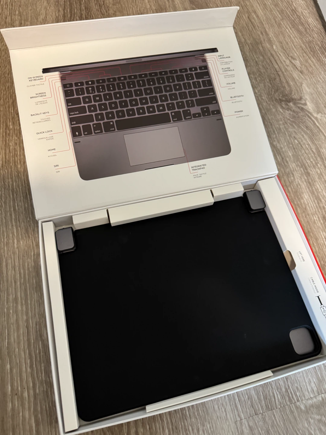 Brydge Wireless Keyboard with Trackpad for 12.9-inch iPad Pro - photo 4
