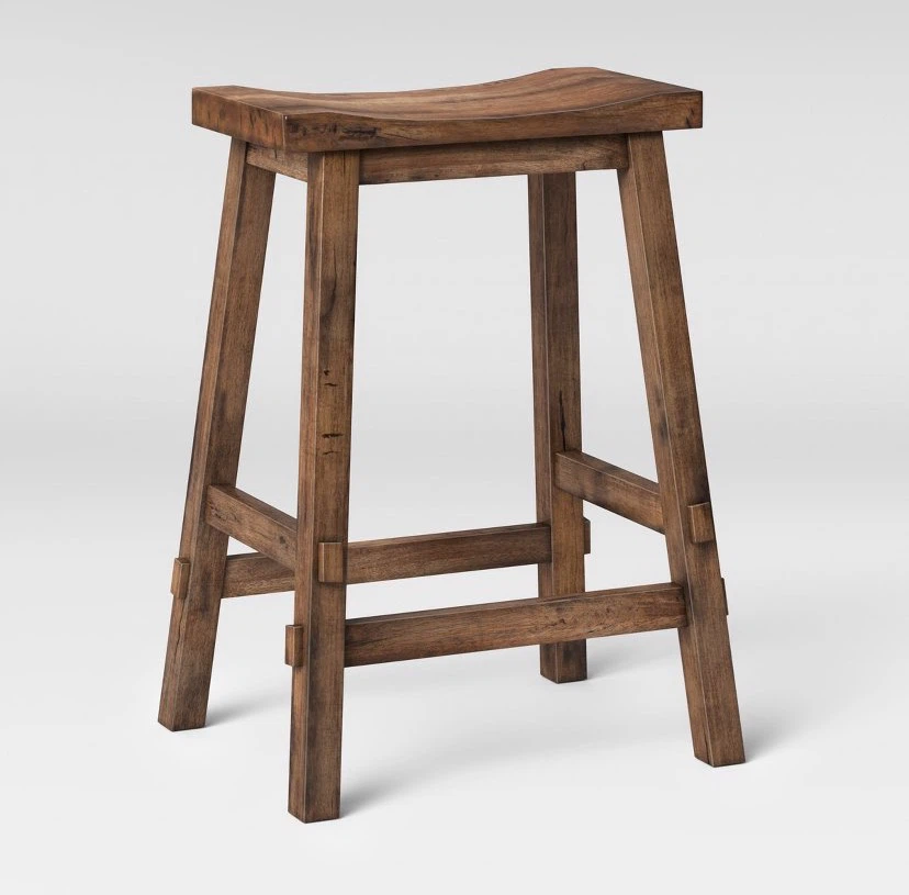 Wooden Counter Stool - photo 3