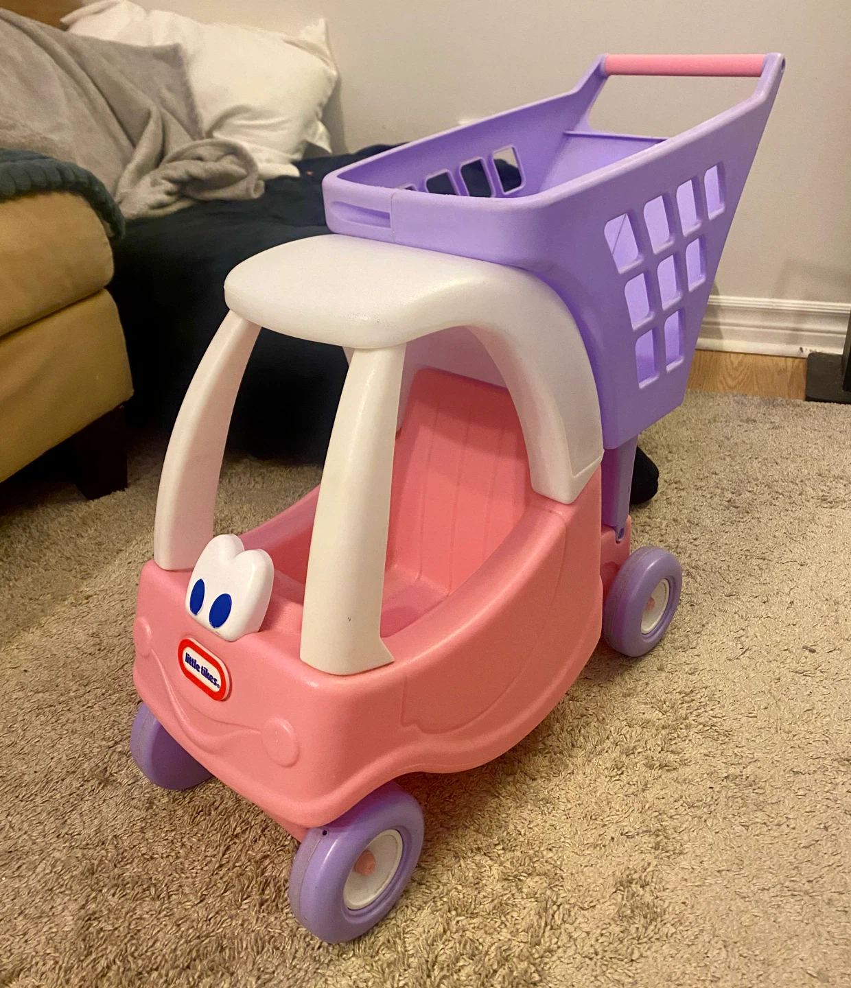 Little Tikes cozy coupe shopping cart