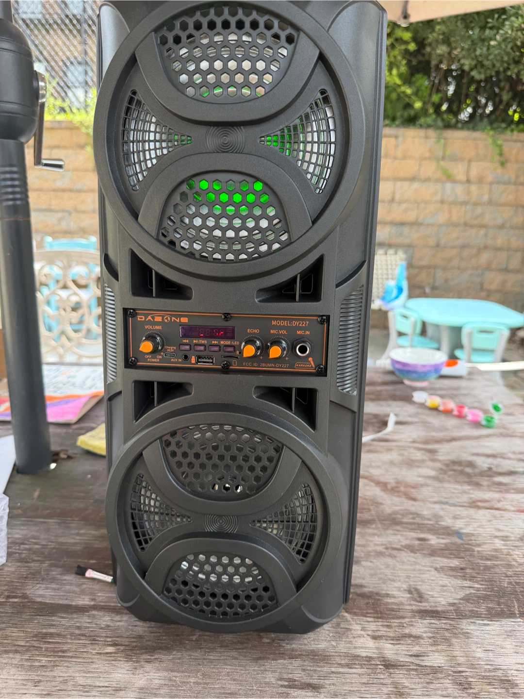 DABNG DY227 6.5" x 2 Power LED Speaker - photo 3