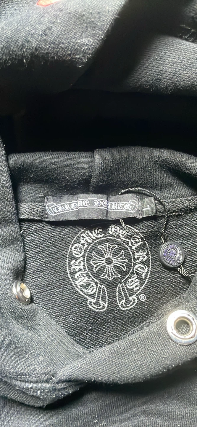 Chrome Hearts Black Hoodie - photo 3