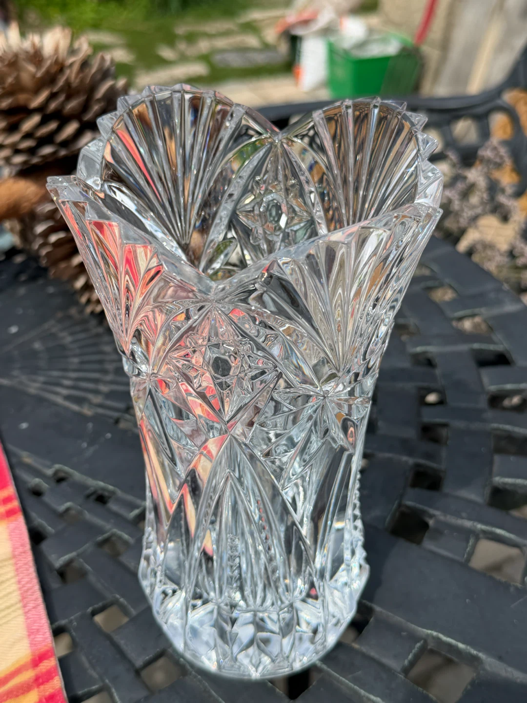 Cristal d'Arques Vincennes Crystal Vase - photo 2