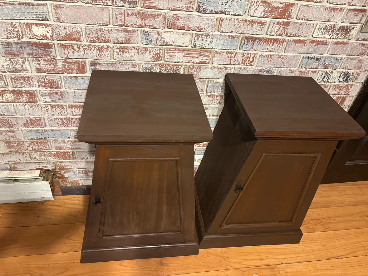 Wooden Accent Cabinets - Pair - photo 4
