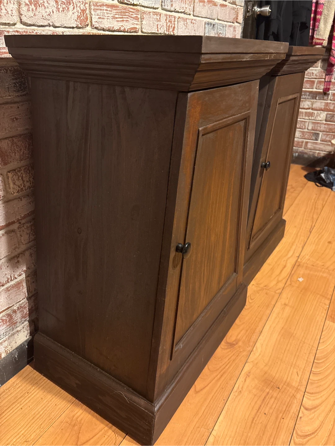 Wooden Accent Cabinets - Pair - photo 5
