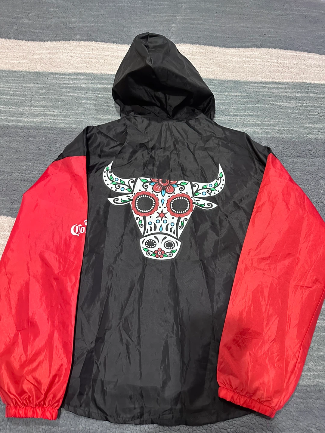 Sky High Chicago Bulls Graphic Windbreaker Jacket - photo 2