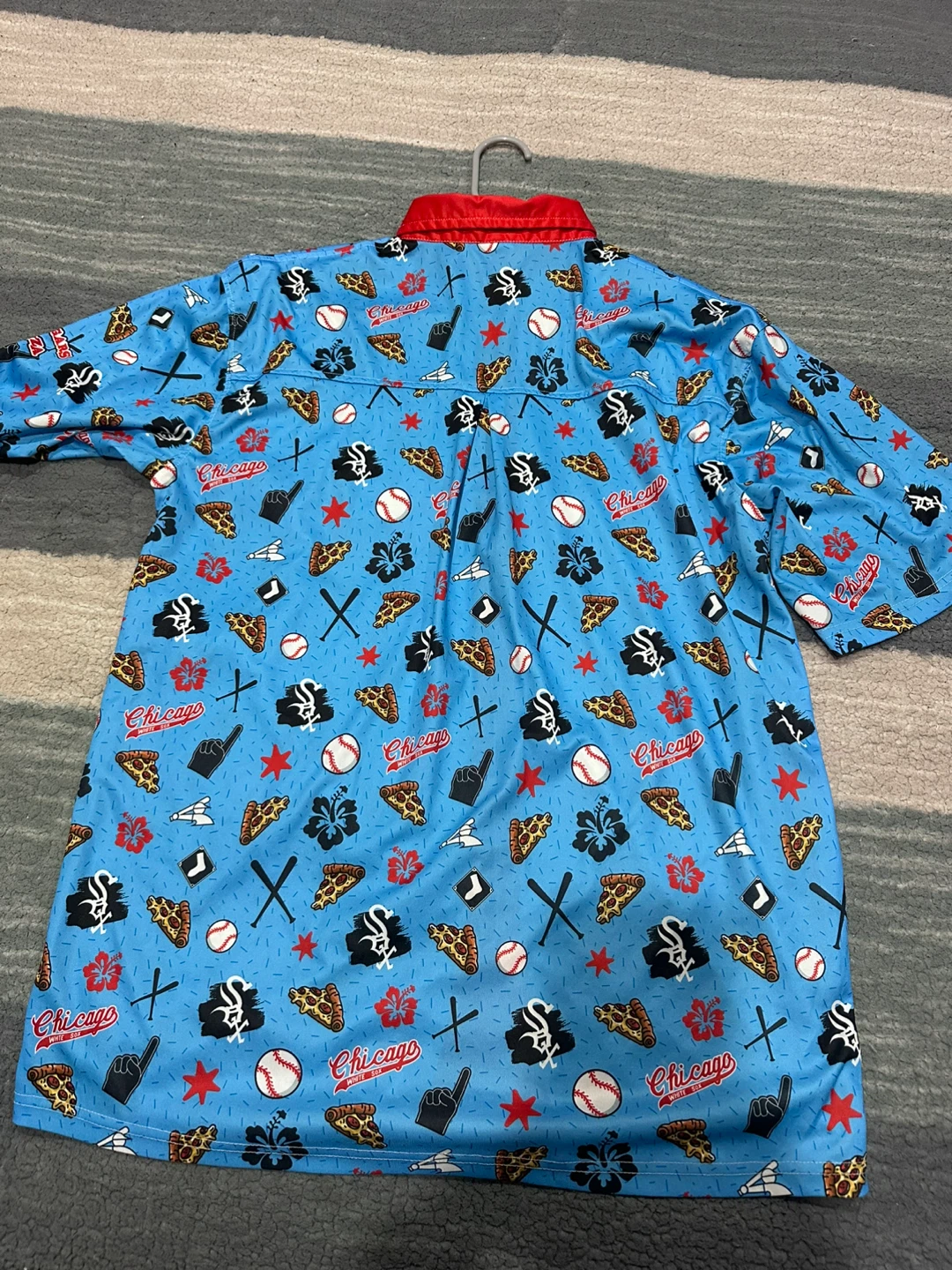 Destroyer X Baseball Print Button Up Shirt - photo 2