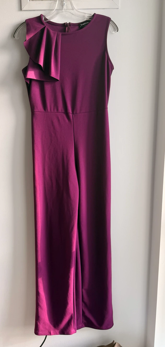 Bebe Women's Purple Jumpsuit - photo 2