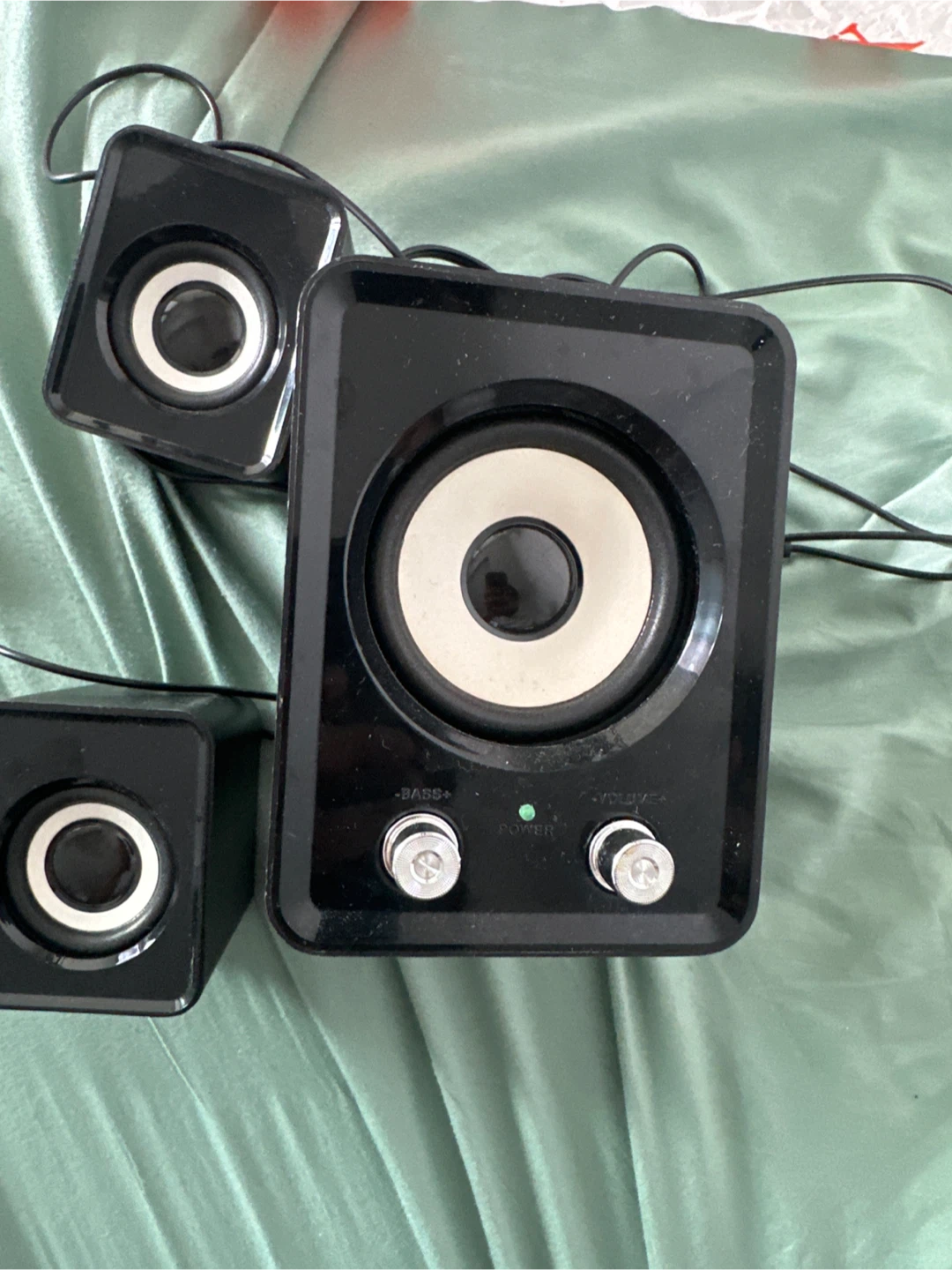Black 2.1 Computer Speakers