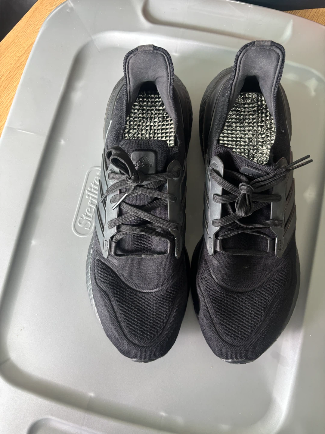 Adidas Ultraboost 22 'Triple Black' - Size 12 - photo 2