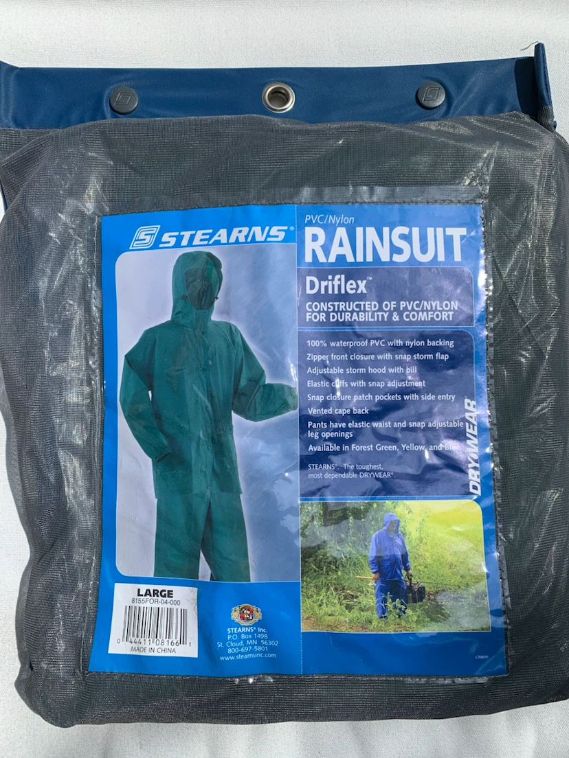 Stearns Driflex Rain-suit Large