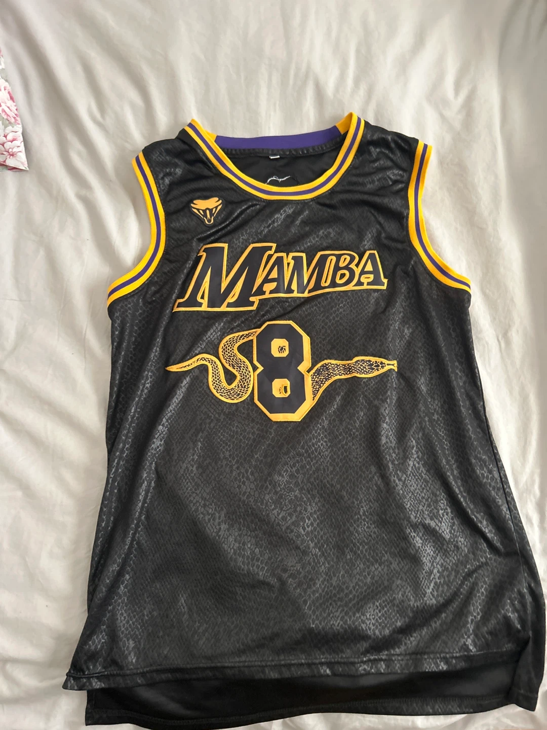 Kobe Bryant Lakers Jersey #24 #8 sized Large