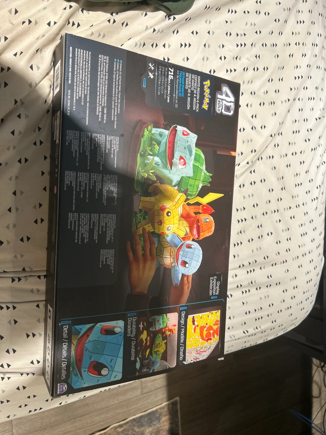 Pokemon Kanto Region 4-Pack 3D Puzzle Model Kit - photo 4