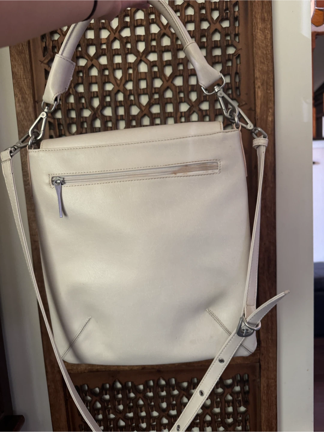 Matt & Nat White Messenger Bag - photo 2