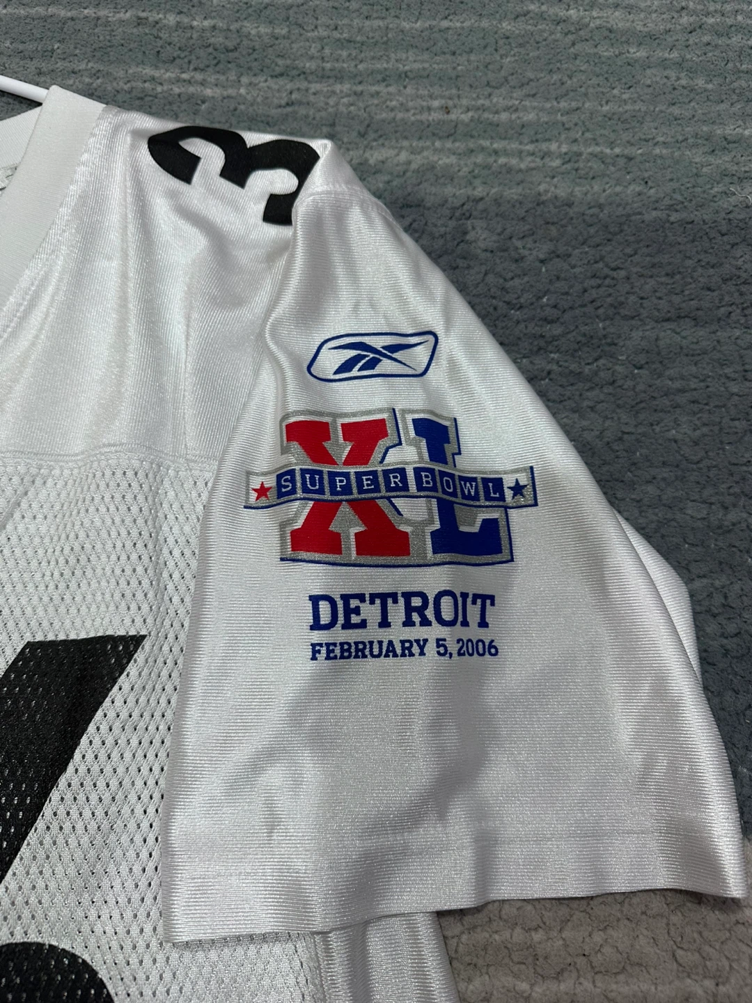 Jerome Bettis Pittsburgh Steelers Super Bowl XL Jersey - photo 3