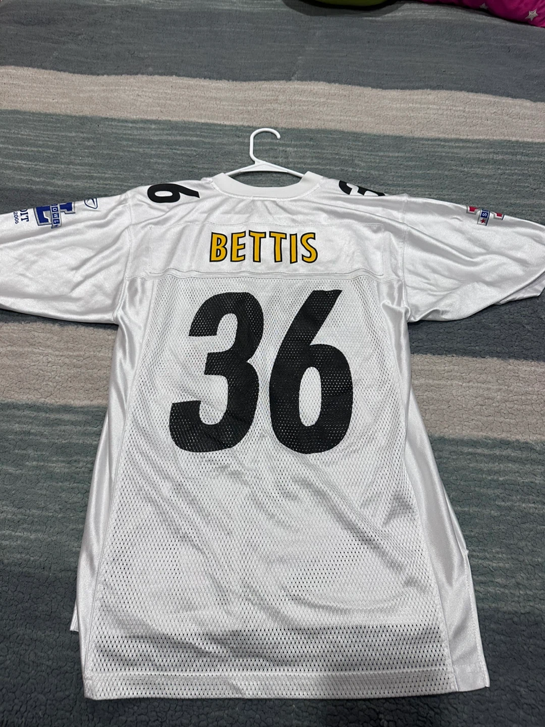 Jerome Bettis Pittsburgh Steelers Super Bowl XL Jersey - photo 5