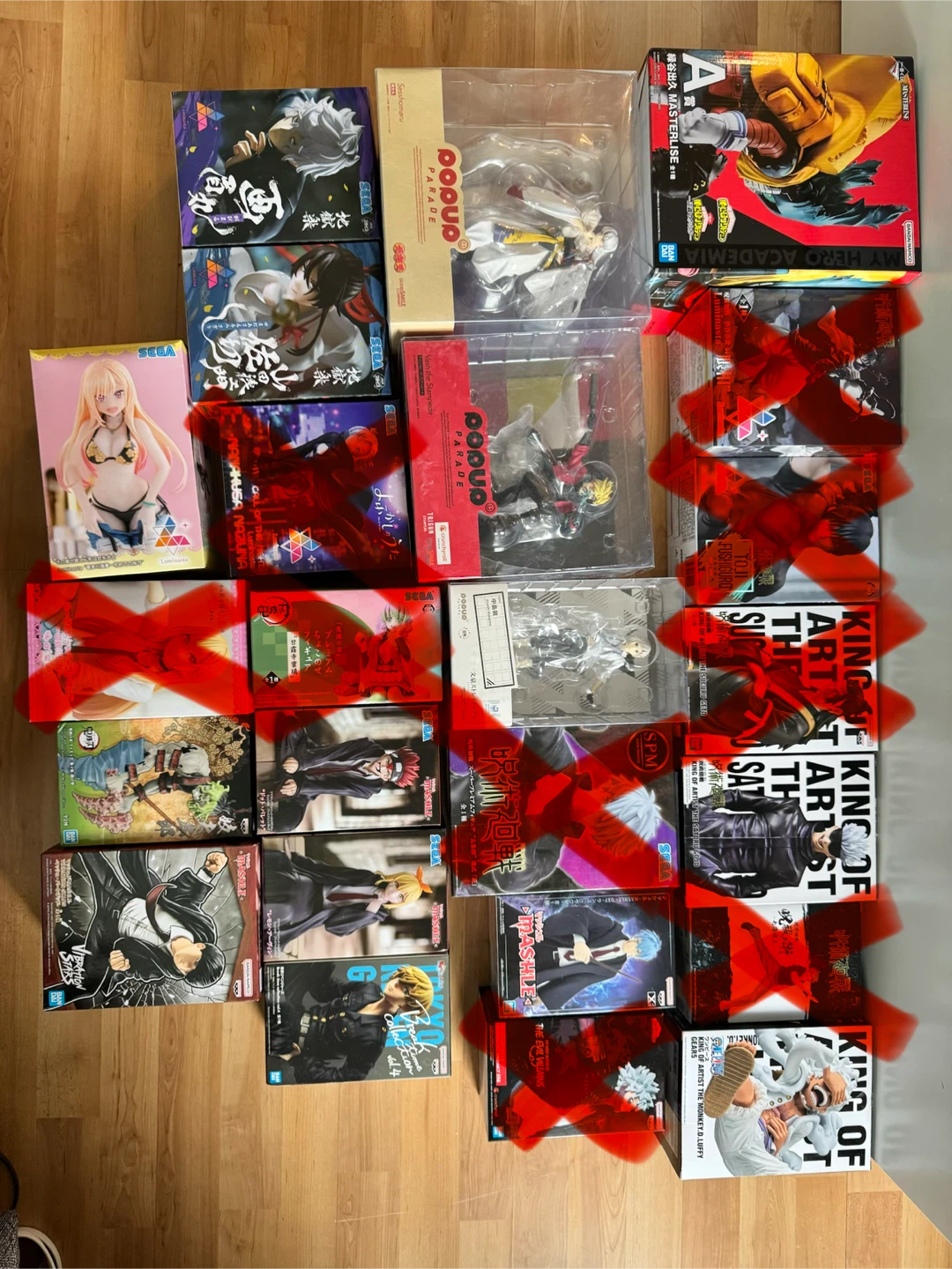 Collection of Anime Figures
