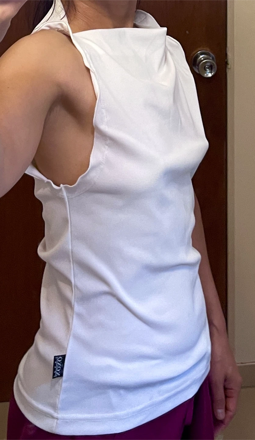 XOXO White Sleeveless Top - Small, Medium - photo 2
