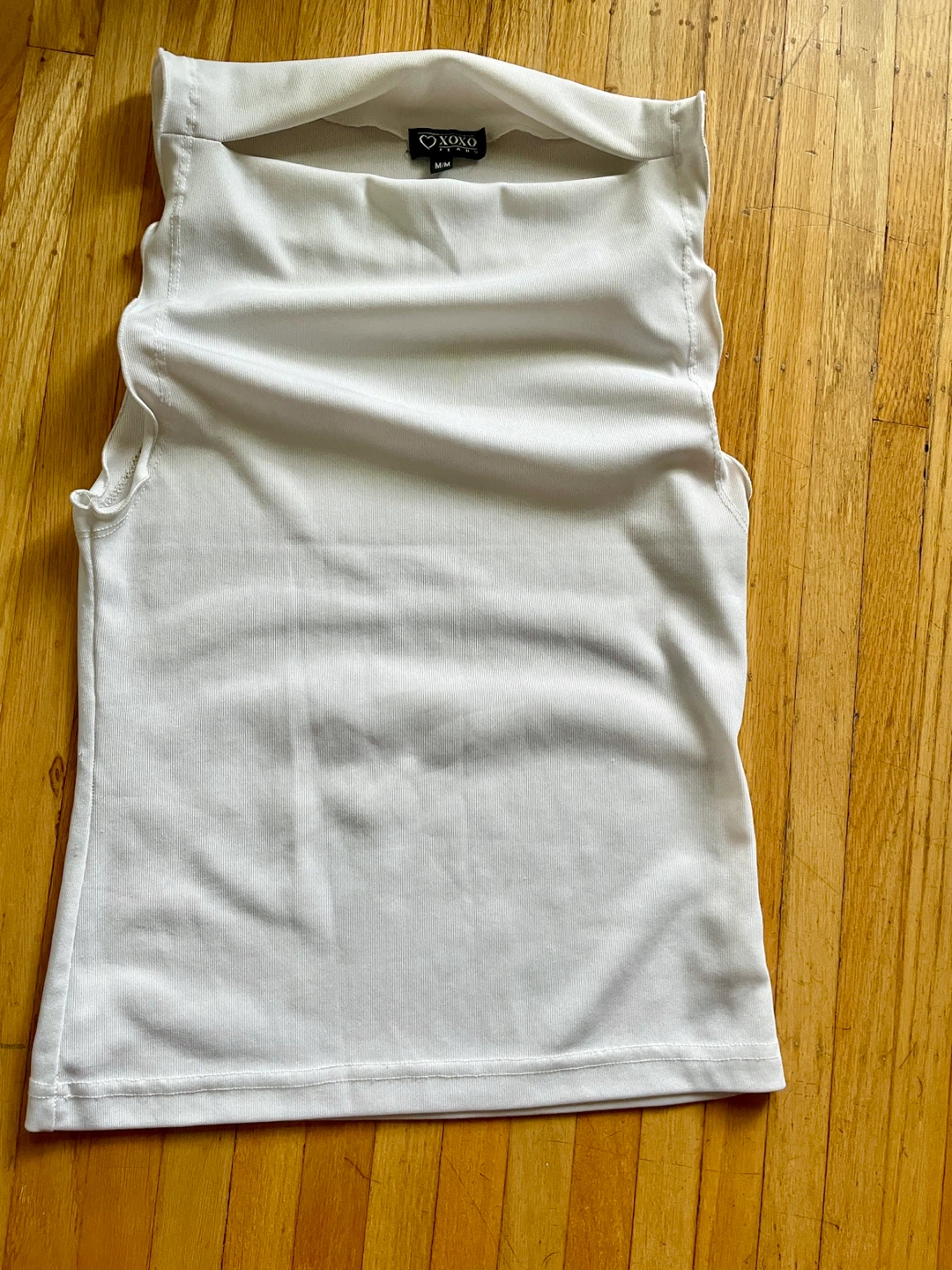 XOXO White Sleeveless Top - Small, Medium - photo 5