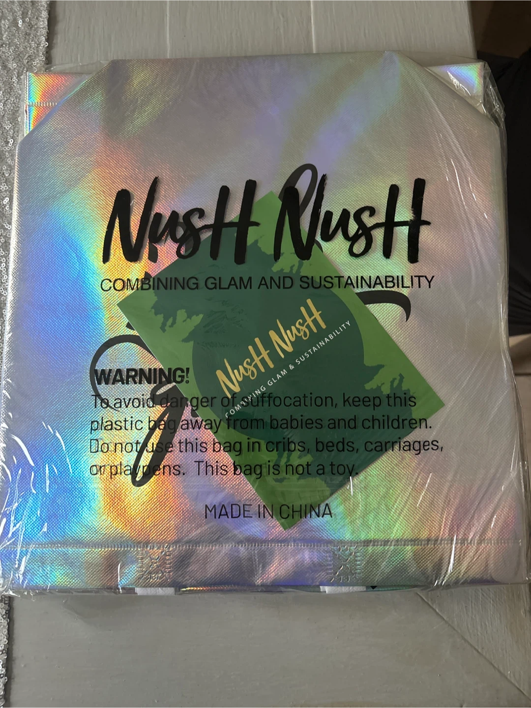 Nush Nush Iridescent Reusable Gift Bags Set - photo 3