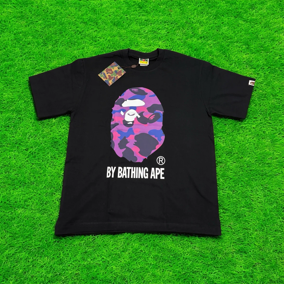 Bathing Ape Camo Ape Head T-Shirt