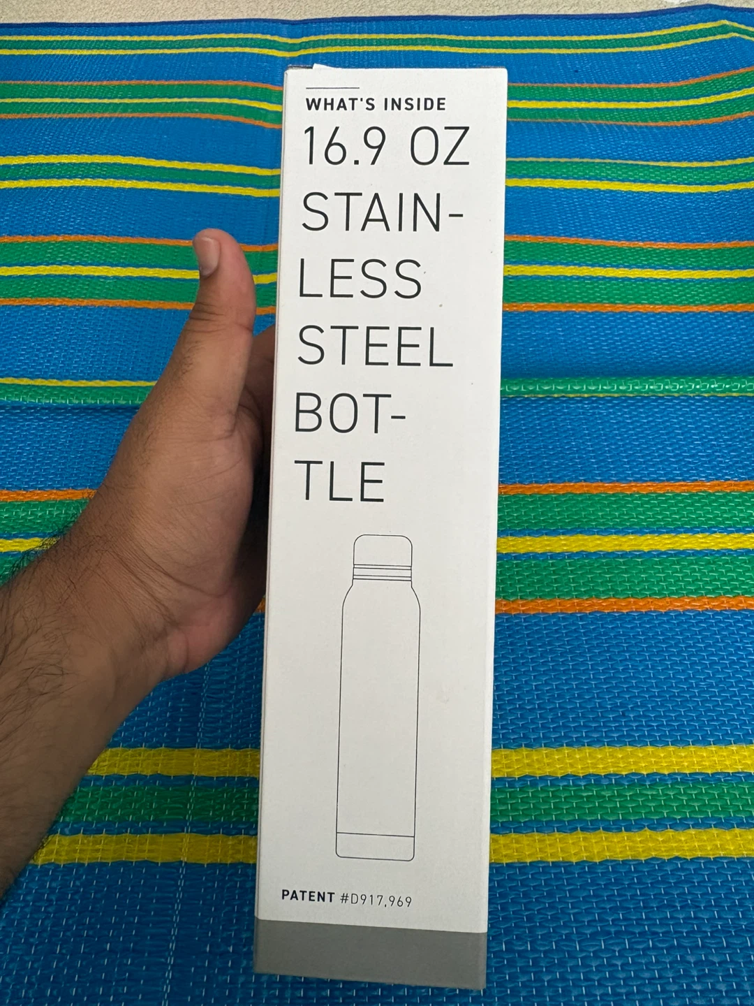h2go SILO Stainless Steel Water Bottle 16.9 OZ