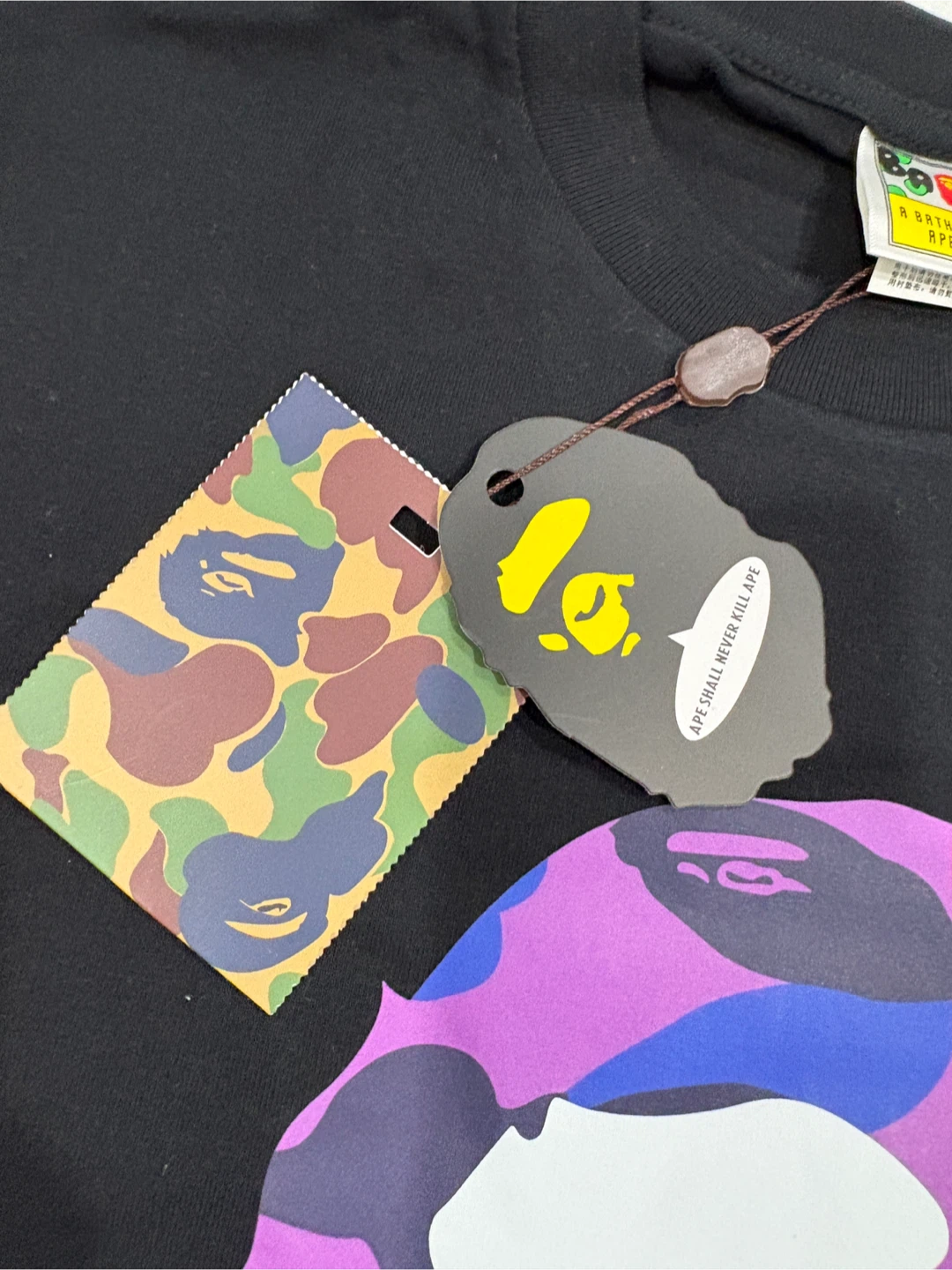 Bathing Ape Camo Ape Head T-Shirt - photo 3