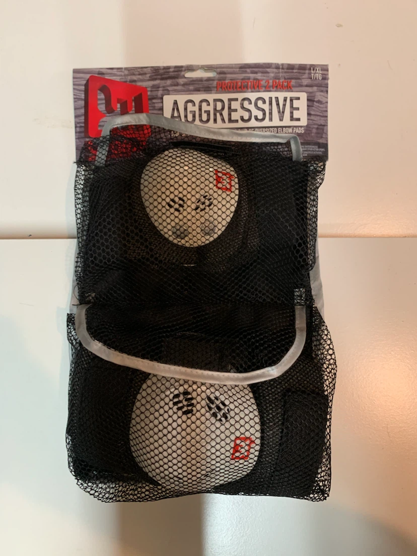 Aggressive Protective 2-Pack Elbow Pads
