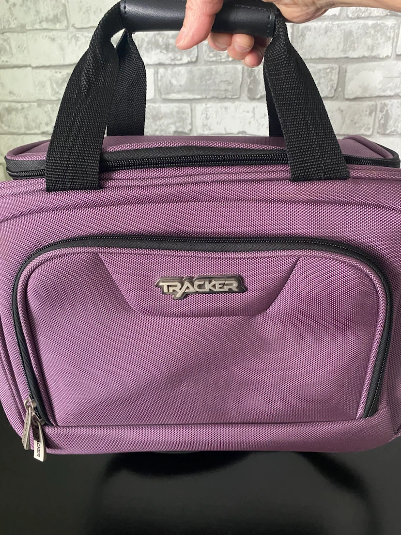 “Tracker”  Purple Tote Bag!