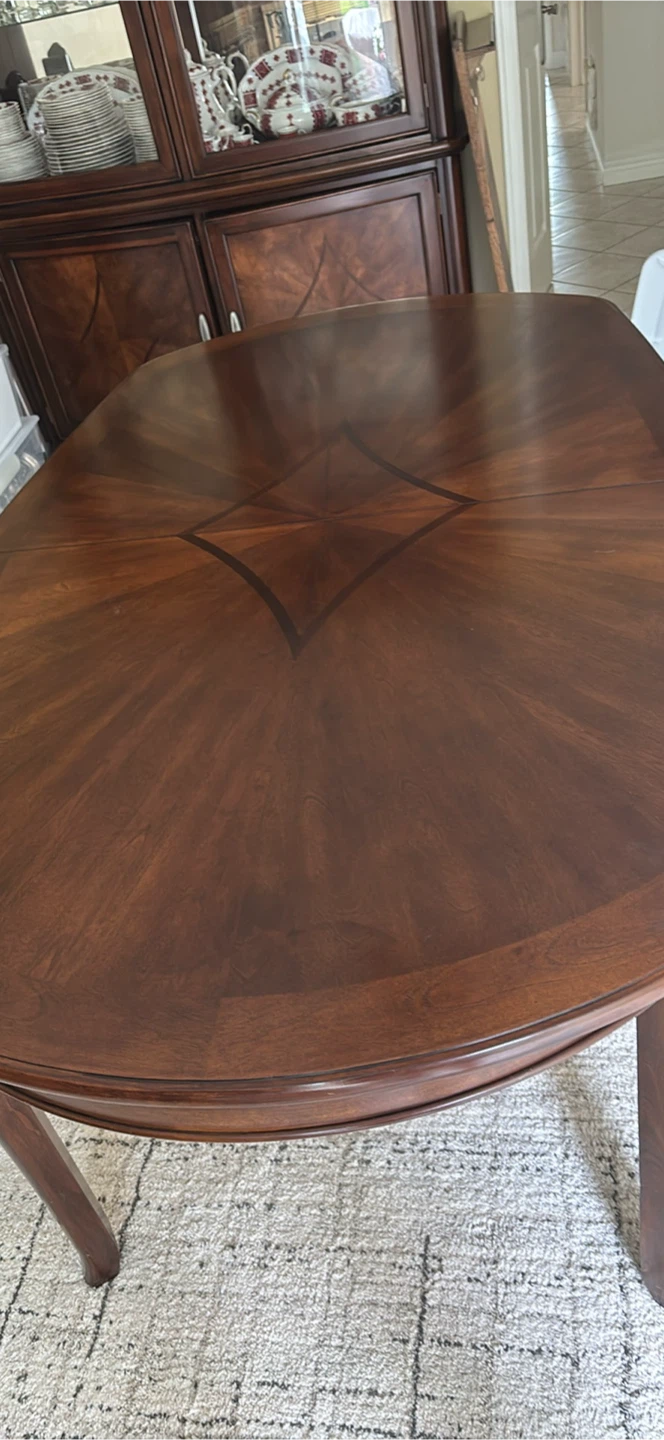 Wood Dining Table - + Leaf (Seats 8) - photo 3