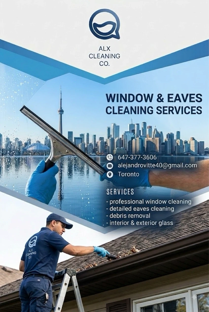 ALX Cleaning Co. Window & Eaves Cleaning Services