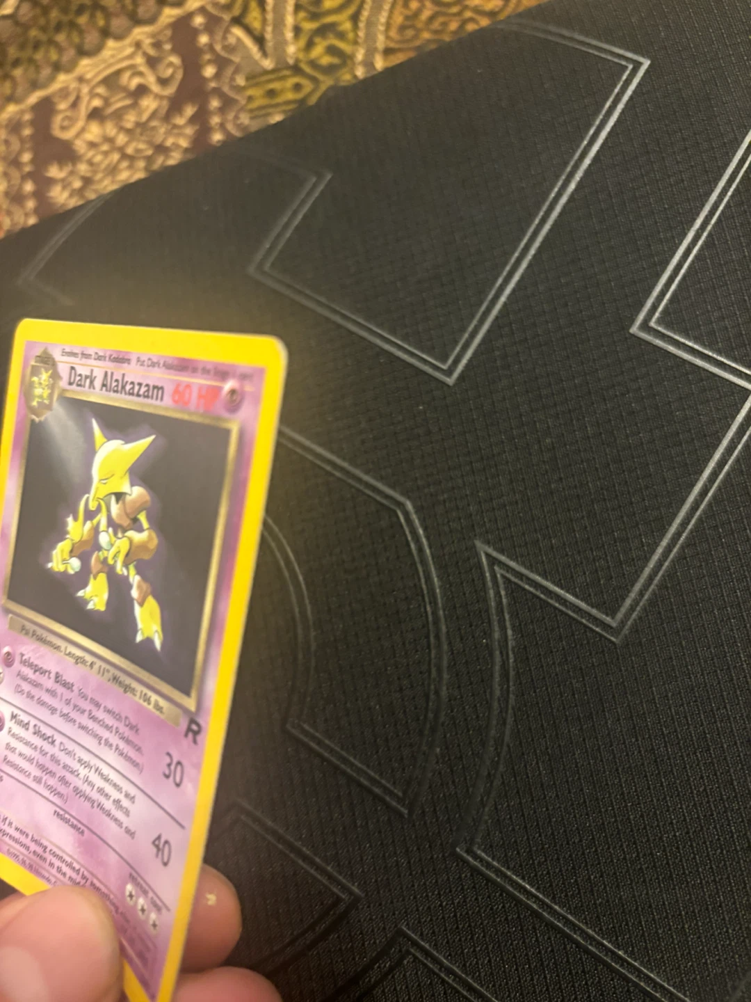 Dark Alakazam Pokemon Card - photo 3